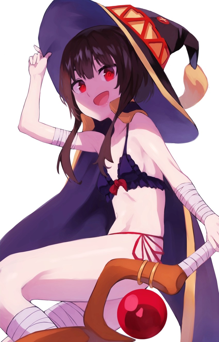 megumin (kono subarashii sekai ni shukufuku wo!) drawn by chorogon