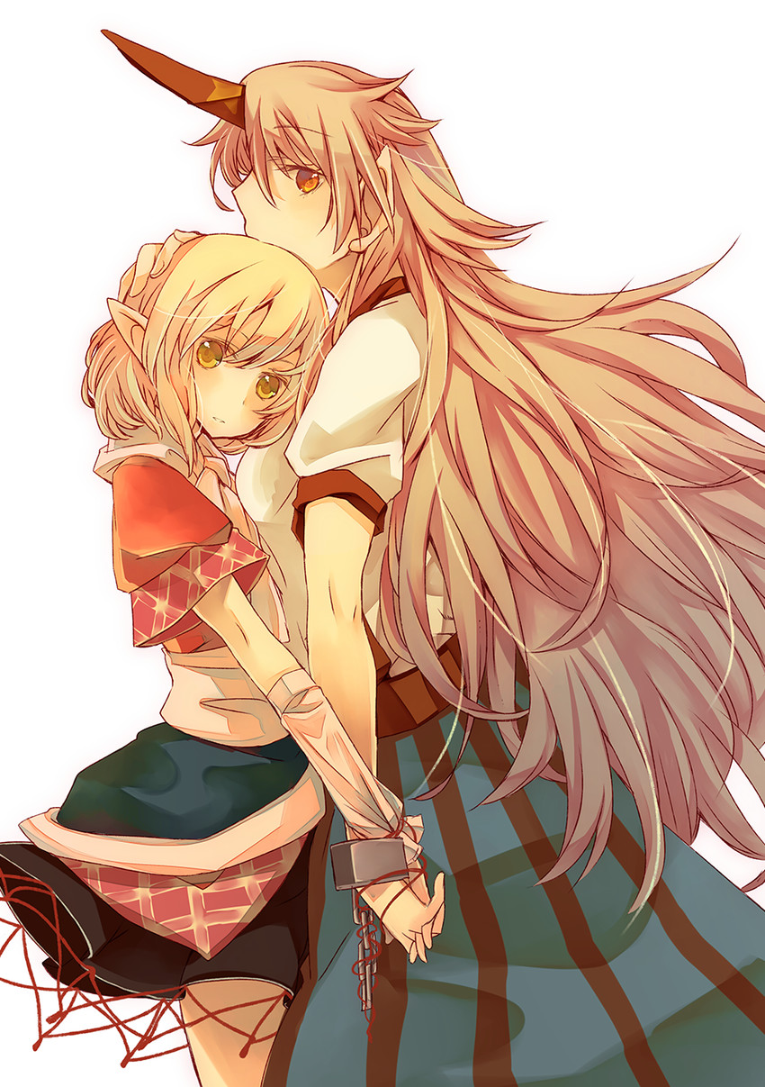 mizuhashi parsee and hoshiguma yuugi (touhou) drawn by atoki