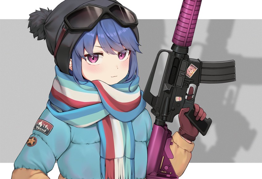 shima rin and kagamihara nadeshiko (yurucamp) drawn by reiji-rj