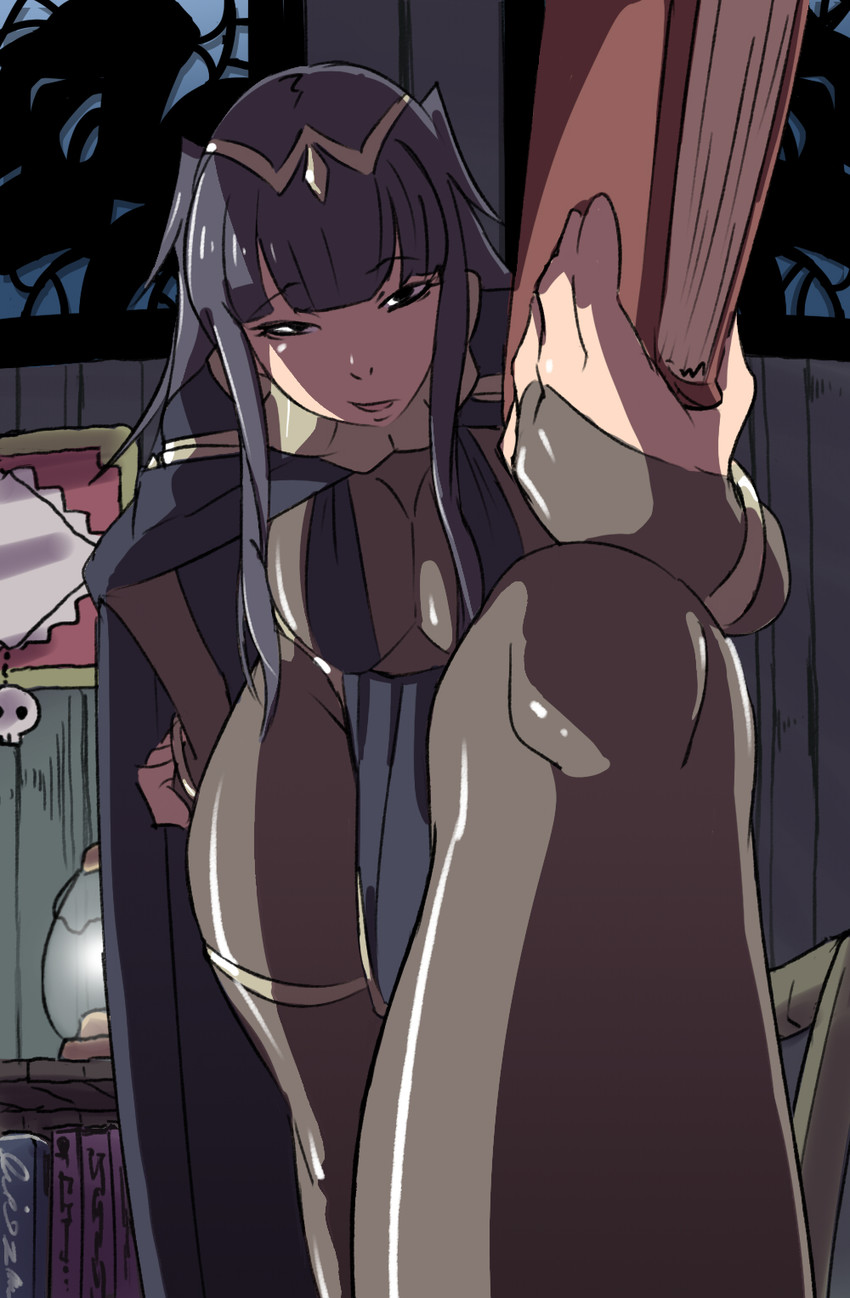 tharja (fire emblem and 1 more) drawn by natsumi_hajime