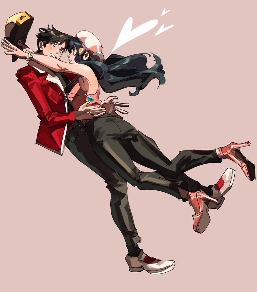 dawn and ethan (pokemon and 2 more) drawn by constarlations and kendy_(revolocities)