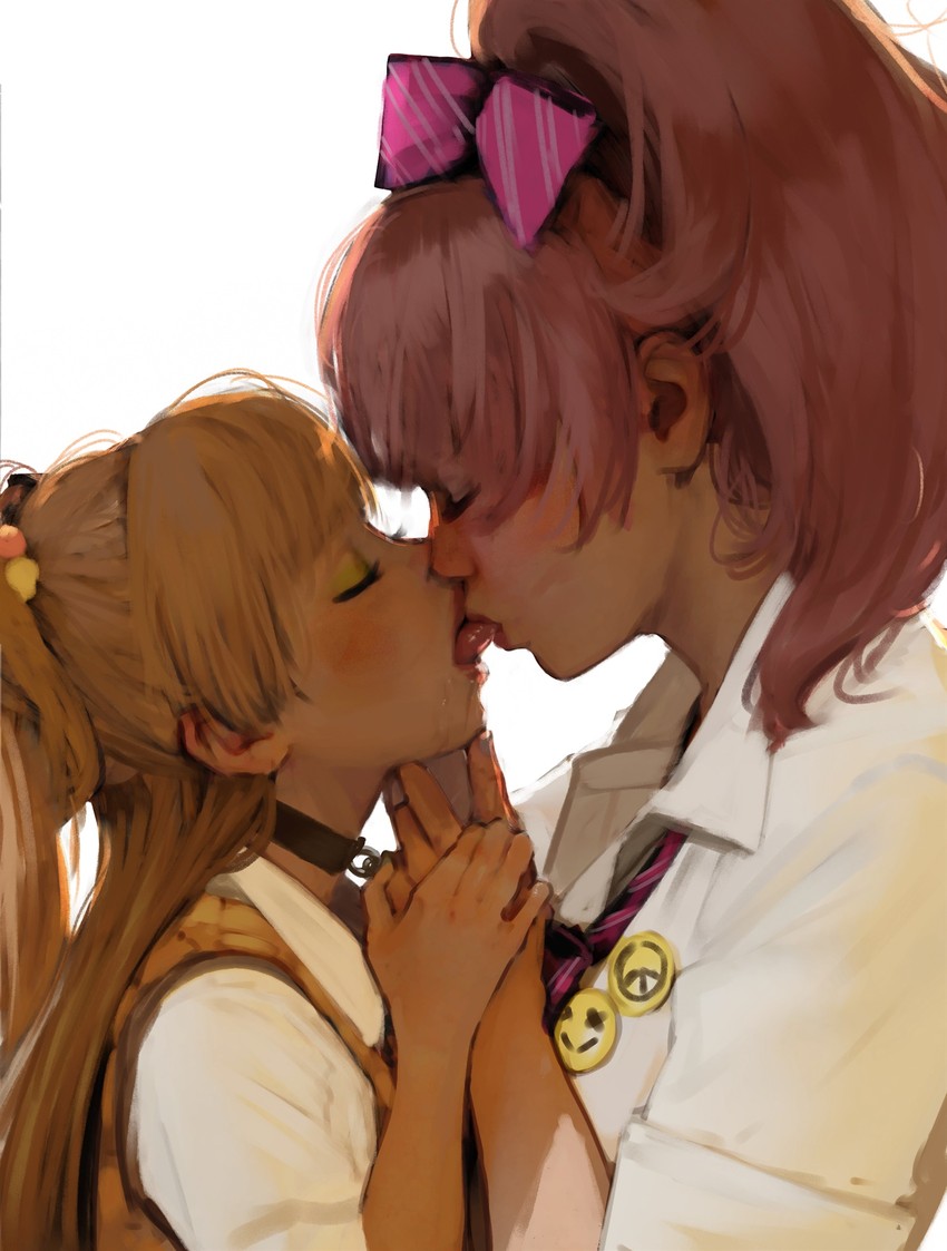 jougasaki mika and jougasaki rika (idolmaster and 1 more) drawn by diathorn
