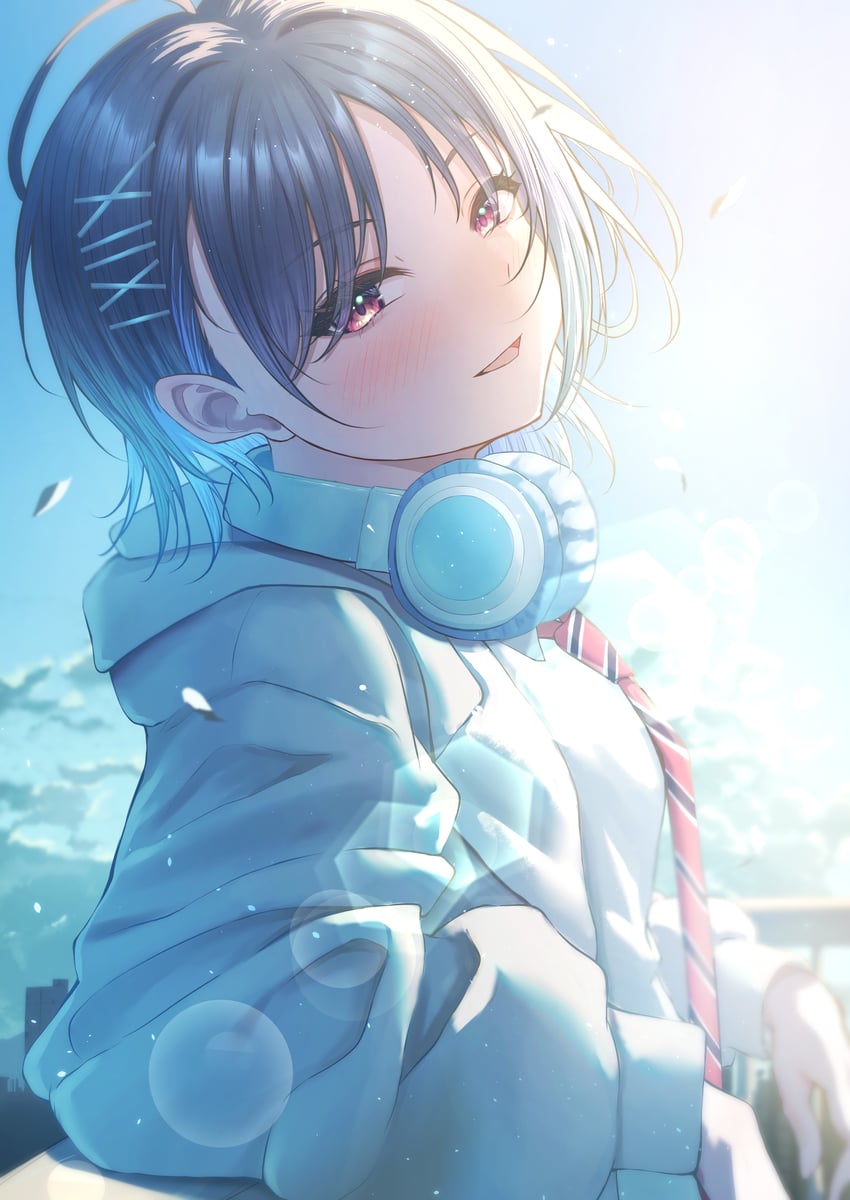 mashiro yu (idolmaster and 1 more) drawn by misanga_(hxjd5354)