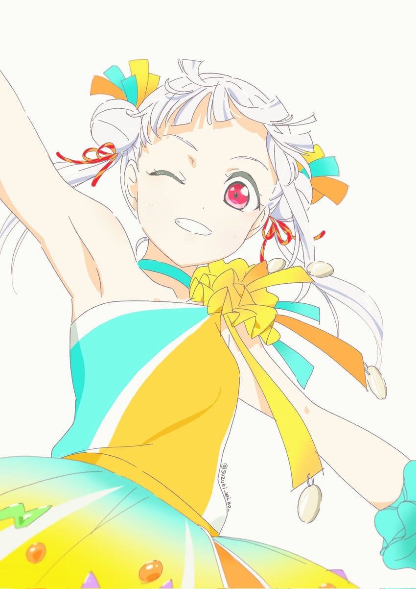 arashi chisato (love live! and 1 more) drawn by sugimoto_miho