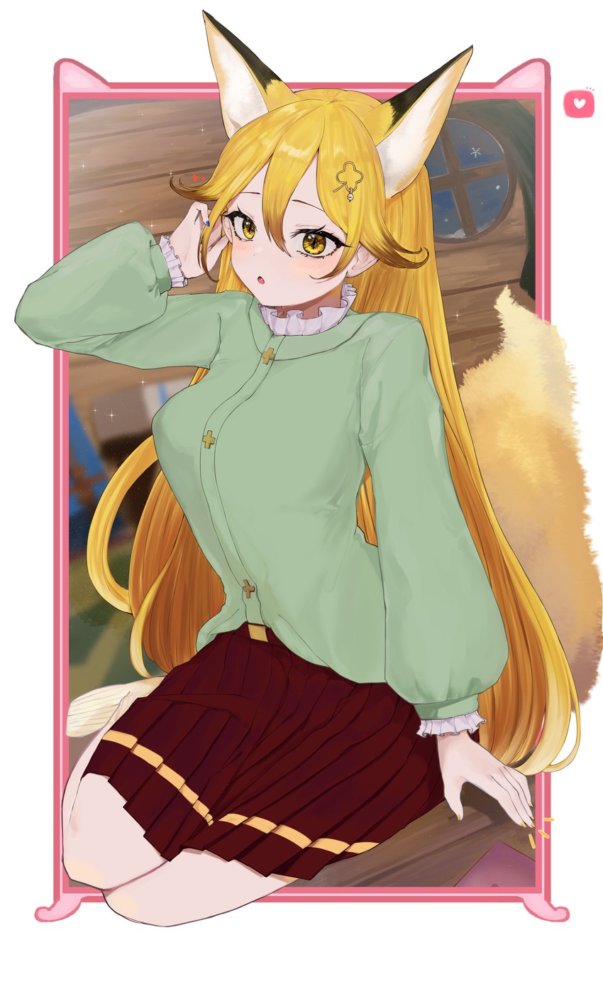 ezo red fox (kemono friends and 1 more) drawn by dnsdltkfkd
