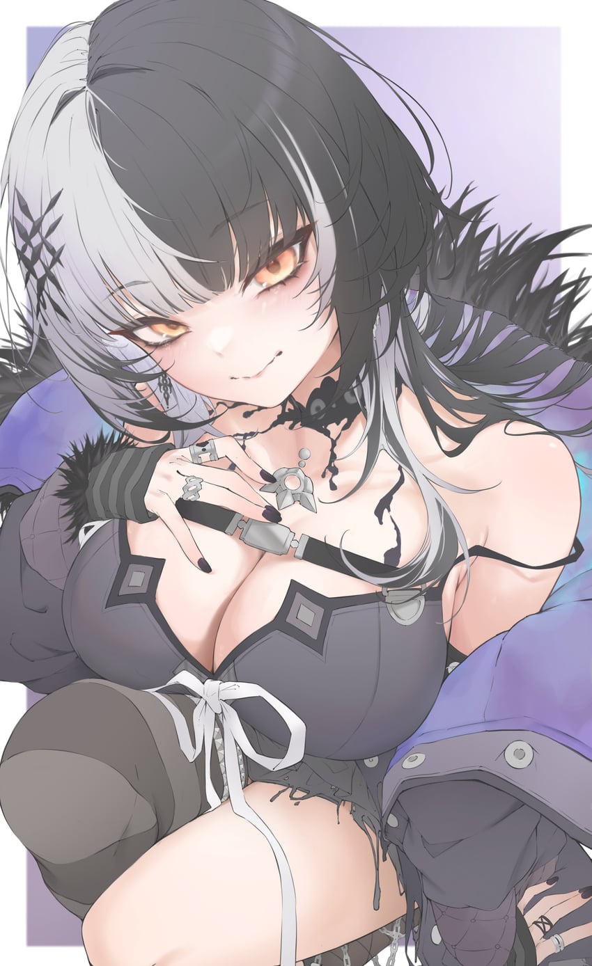 shiori novella (hololive and 1 more) drawn by a9_(repainter)