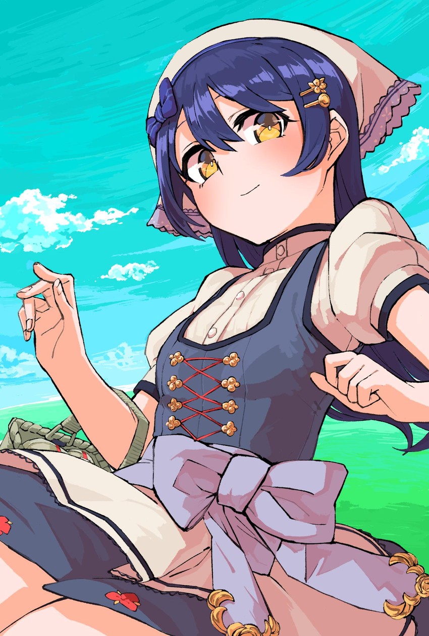 sonoda umi (love live! and 2 more) drawn by goe_(g-o-e)