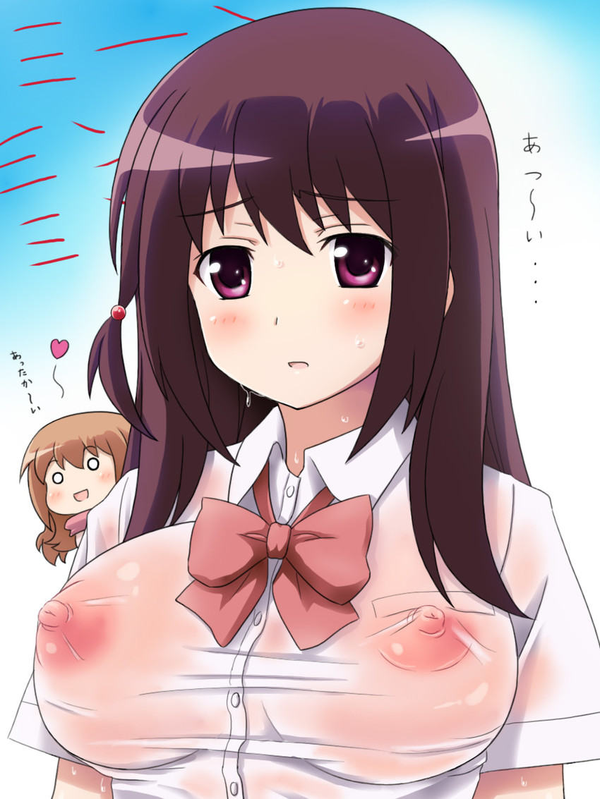 matsumi kuro and matsumi yuu (saki and 1 more) drawn by mameshiba_(pixiv_59310)