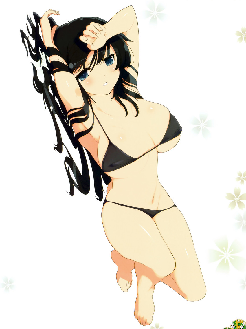 ikaruga (senran kagura and 1 more) drawn by yaegashi_nan