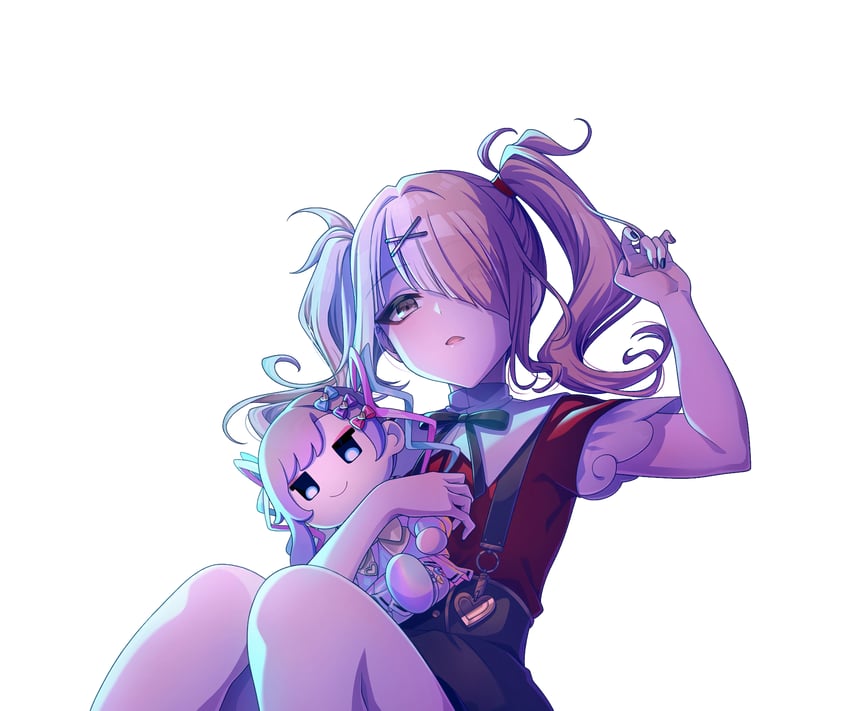 chouzetsusaikawa tenshi-chan, ame-chan, and shinomiya kokoa (needy girl overdose and 1 more)