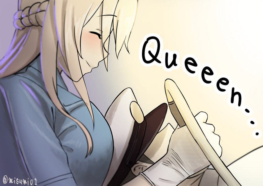 admiral and warspite (kantai collection) drawn by misumi_(niku-kyu)