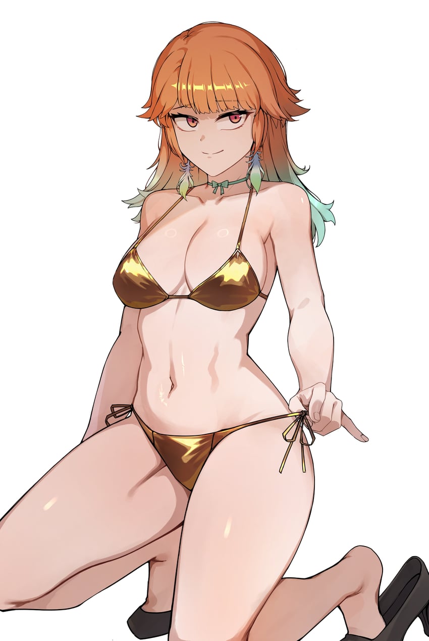 takanashi kiara (hololive and 1 more) drawn by iver_(reviolet)