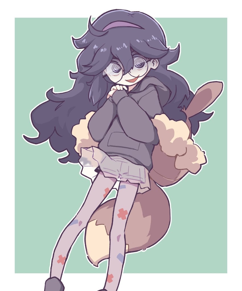 eevee, hex maniac, and penny (pokemon and 2 more) drawn by orenjipiiru