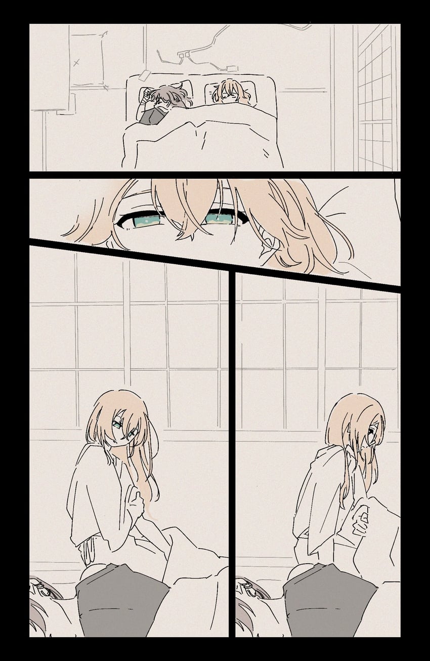 sakamata chloe and kazama iroha (hololive) drawn by yakihokke_m