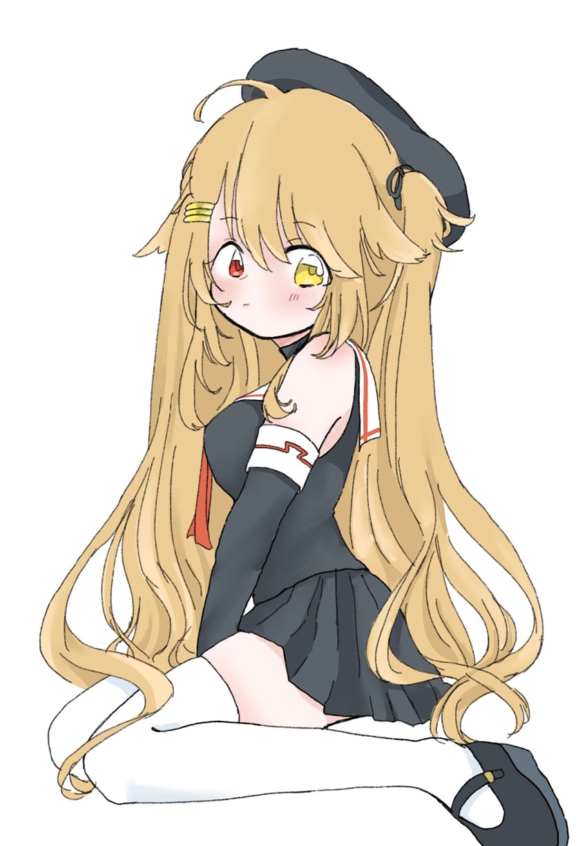 murasame and murasame kai ni (kantai collection) drawn by hemu_t