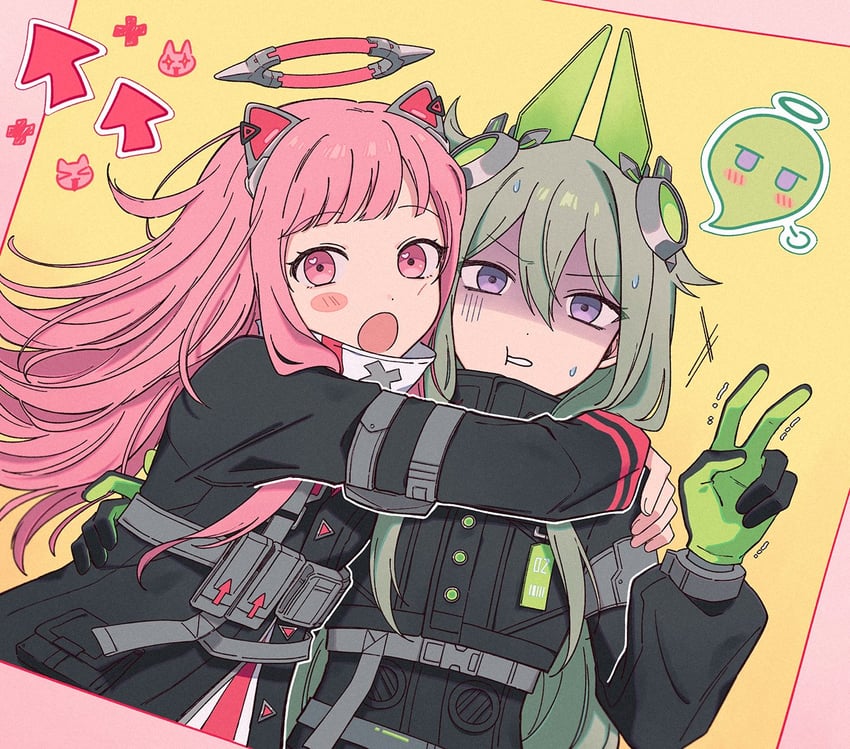 ootori emu and kusanagi nene (project sekai) drawn by b718293