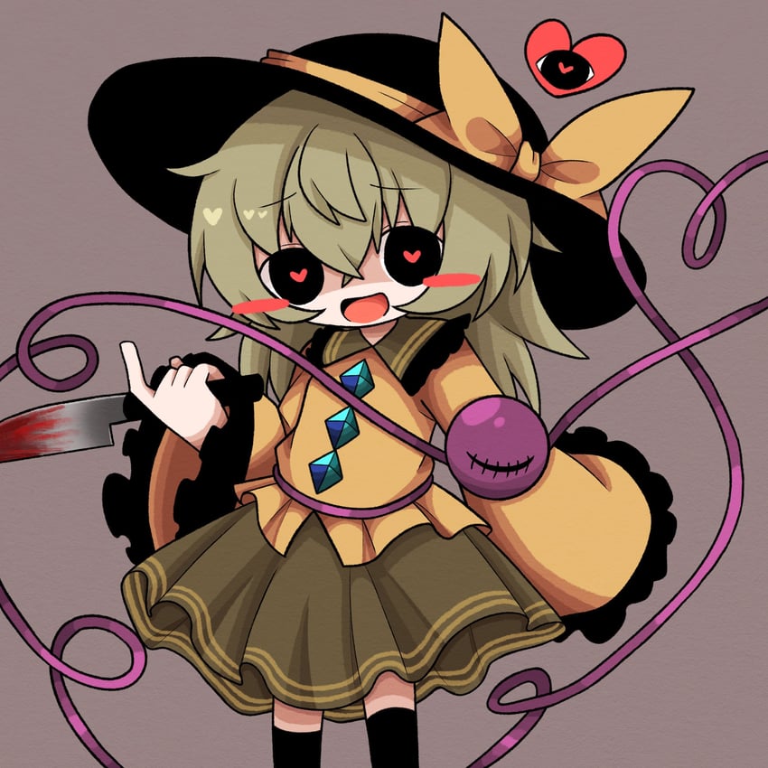 komeiji koishi (touhou and 1 more) drawn by zunusama