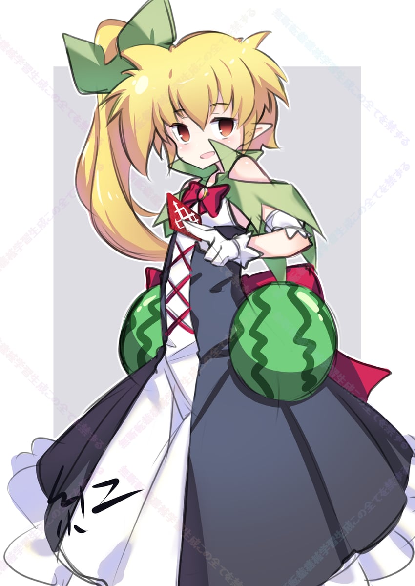 melon (mon-musu quest! and 1 more) drawn by ben1shoga