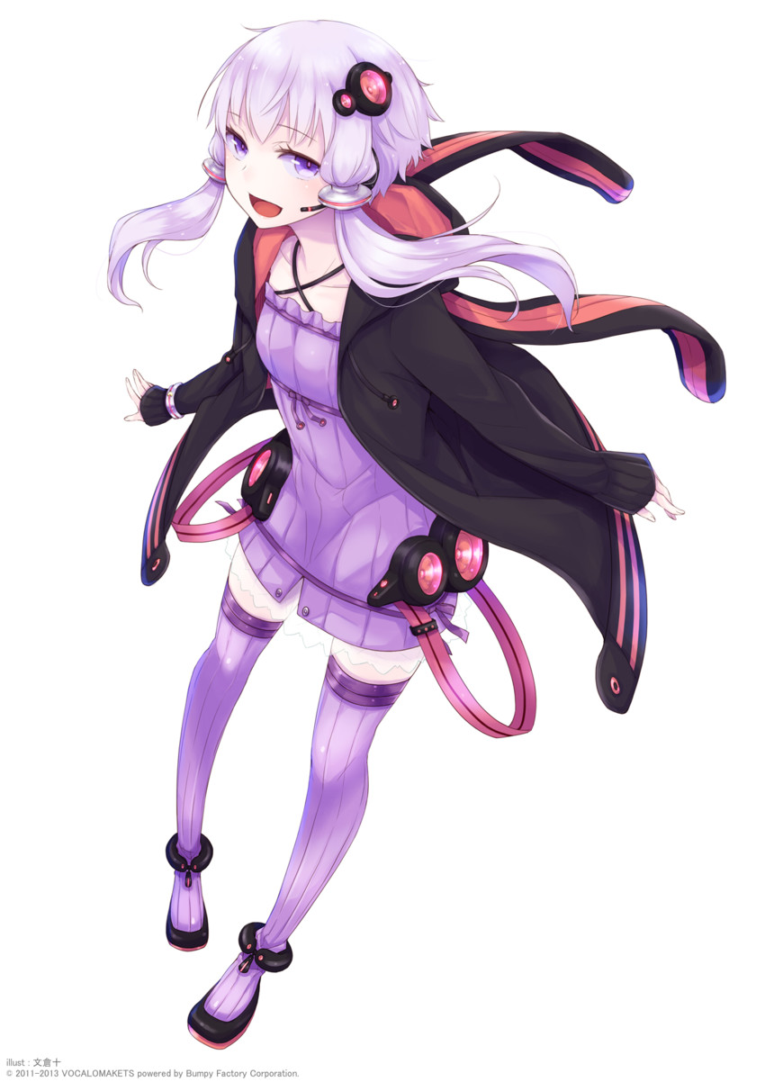 yuzuki yukari (vocaloid and 1 more) drawn by ayakura_juu