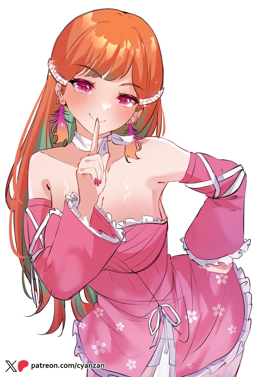 takanashi kiara (hololive and 2 more) drawn by cyanzan