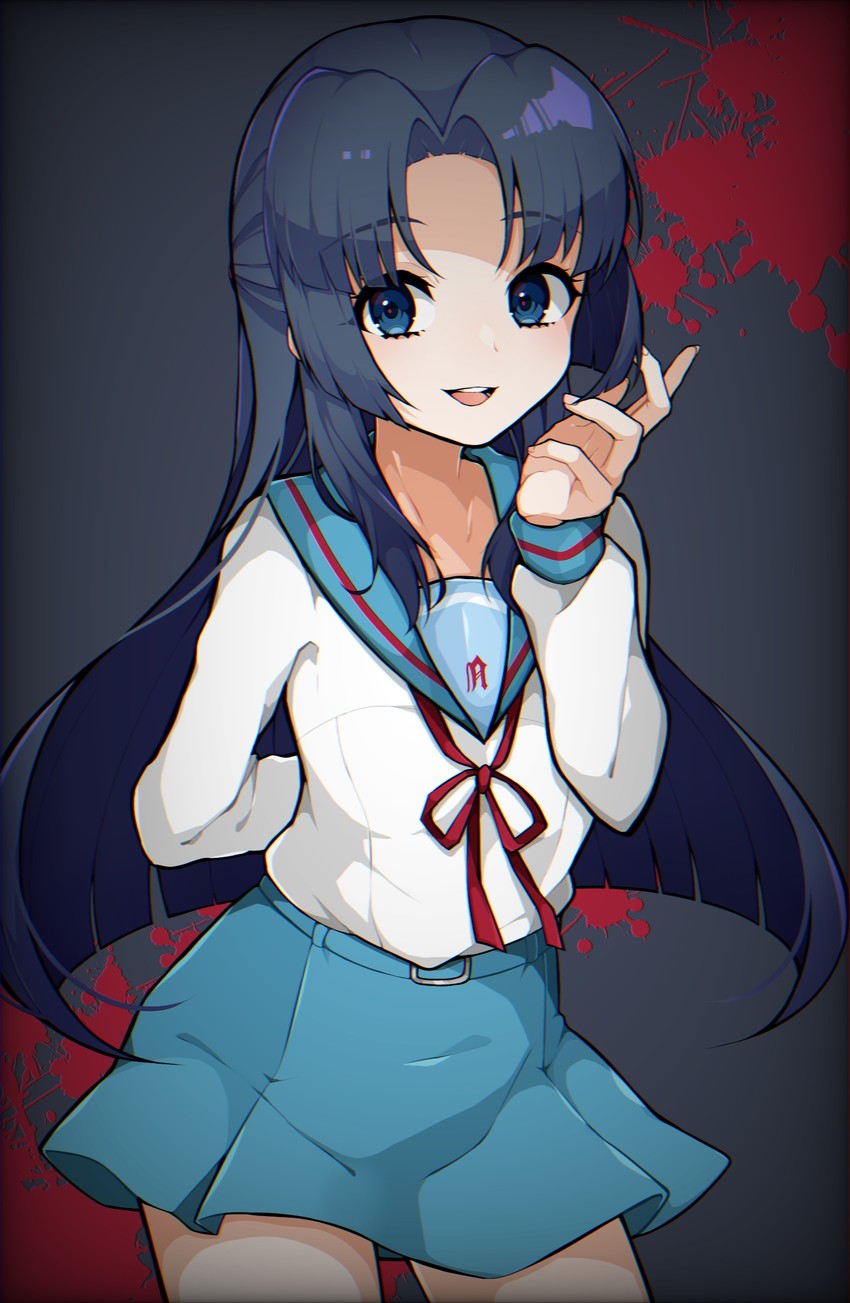 asakura ryoko (suzumiya haruhi no yuuutsu) drawn by takae_(poupee_en_biscuit)