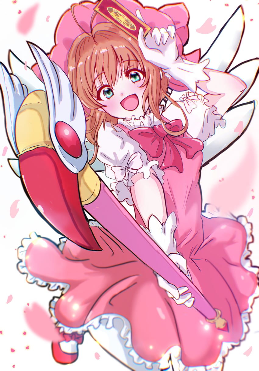 kinomoto sakura (cardcaptor sakura) drawn by giorgio_(yo_sumire_sola1)