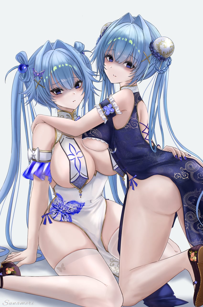 hansel and gretel (goddess of victory: nikke) drawn by sunameri_(pixiv3564245)