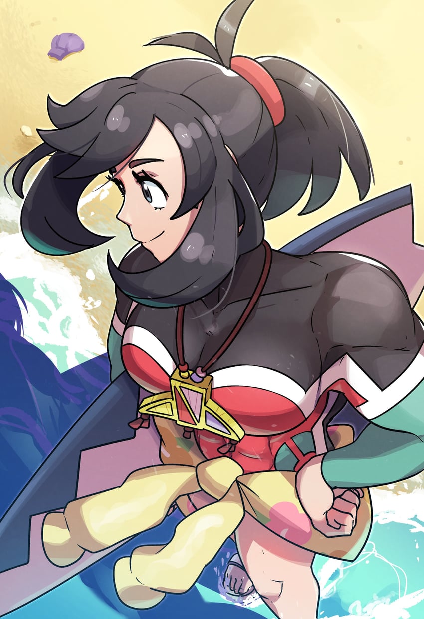 selene (pokemon and 1 more) drawn by juno_son