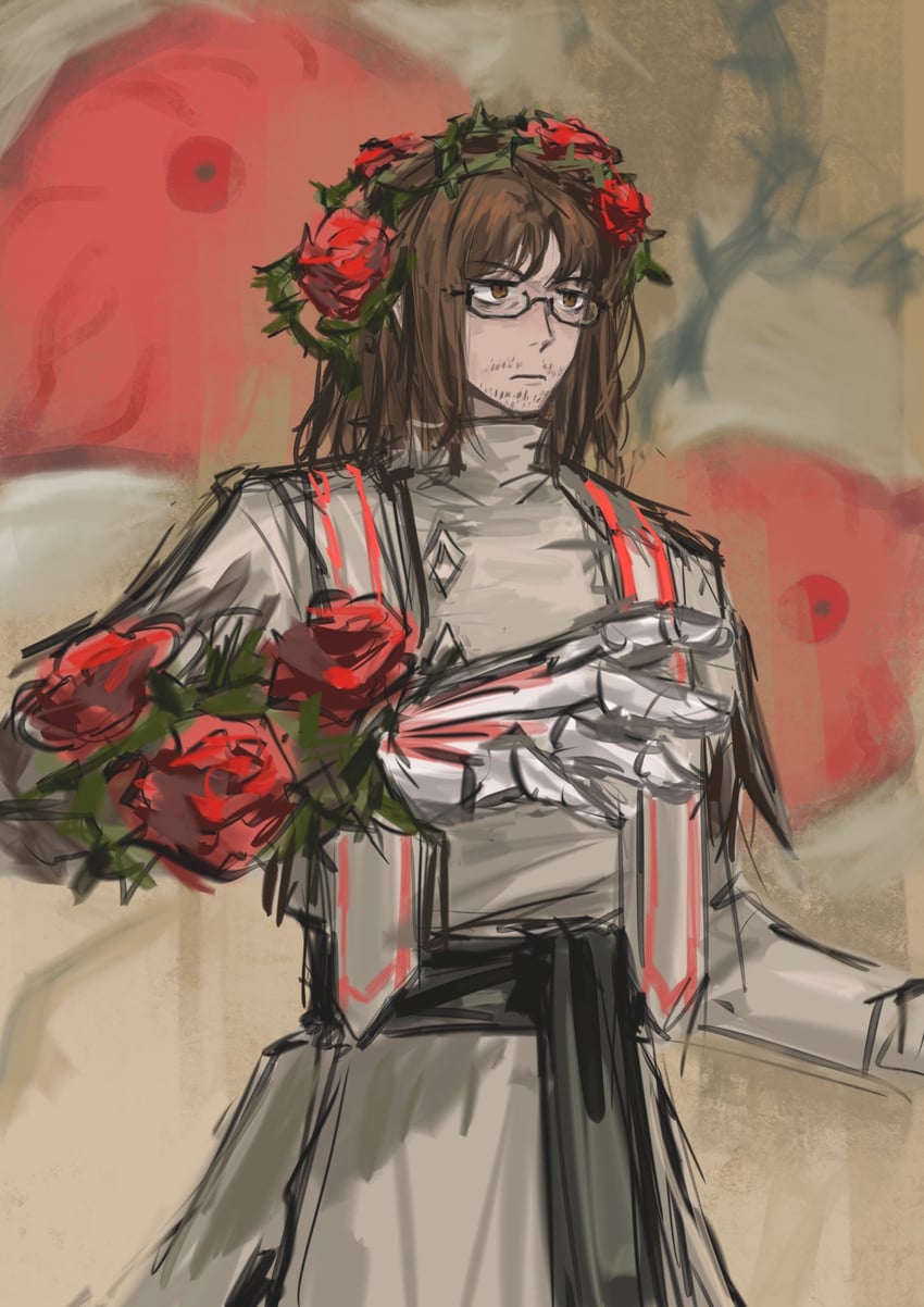 gregor and sign of roses (project moon and 1 more) drawn by shan23852196