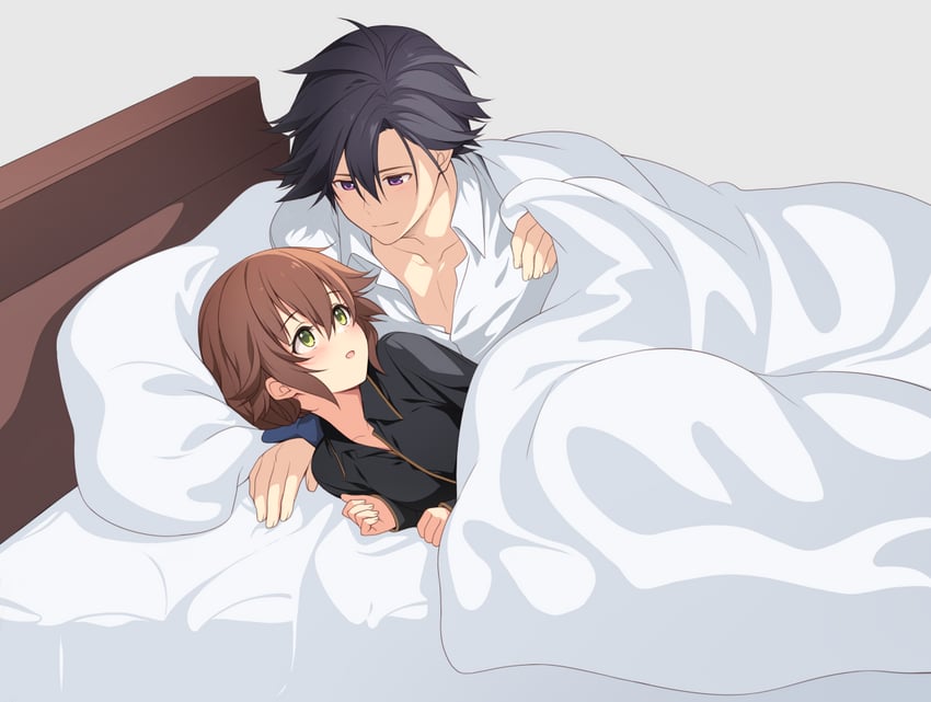 rean schwarzer and towa herschel (eiyuu densetsu and 2 more) drawn by hakuleg