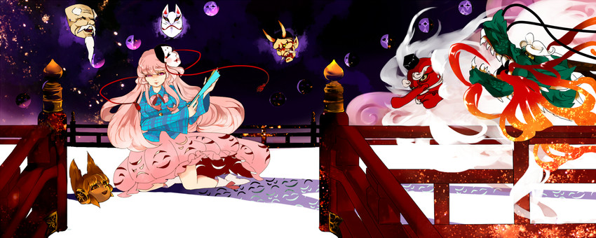 toyosatomimi no miko and hata no kokoro (touhou) drawn by kousetsu_(nonosuke)
