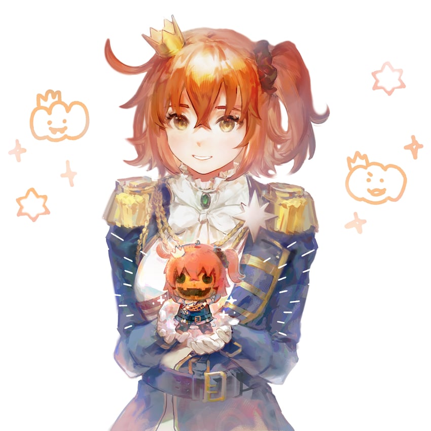 fujimaru ritsuka (fate and 1 more) drawn by eduoheshui