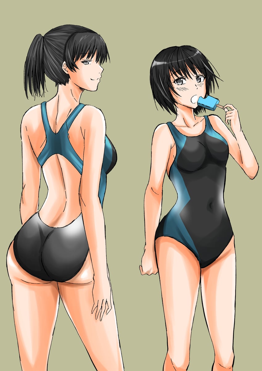 nanasaki ai and tsukahara hibiki (amagami) drawn by mori_heichi