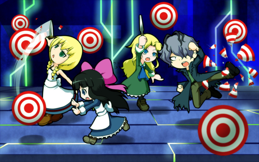 mary, garry, viola, and aya drevis (super smash bros. and 3 more) drawn by shan_grila