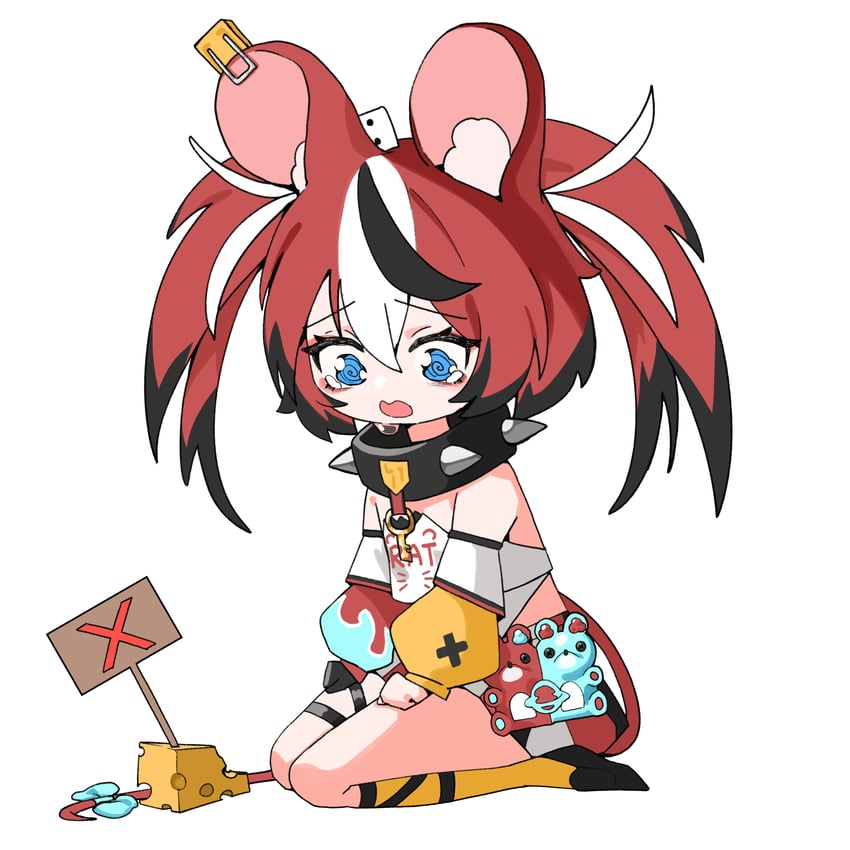 hakos baelz (hololive and 1 more) drawn by jadea5124