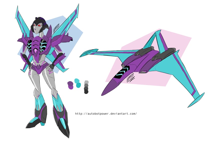 slipstream (transformers) drawn by autobotpower