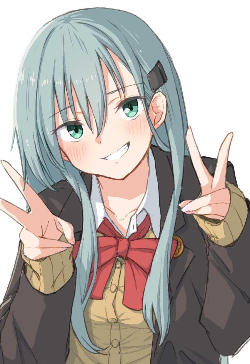 suzuya and suzuya kai ni (kantai collection) drawn by pok_(pok_0002)