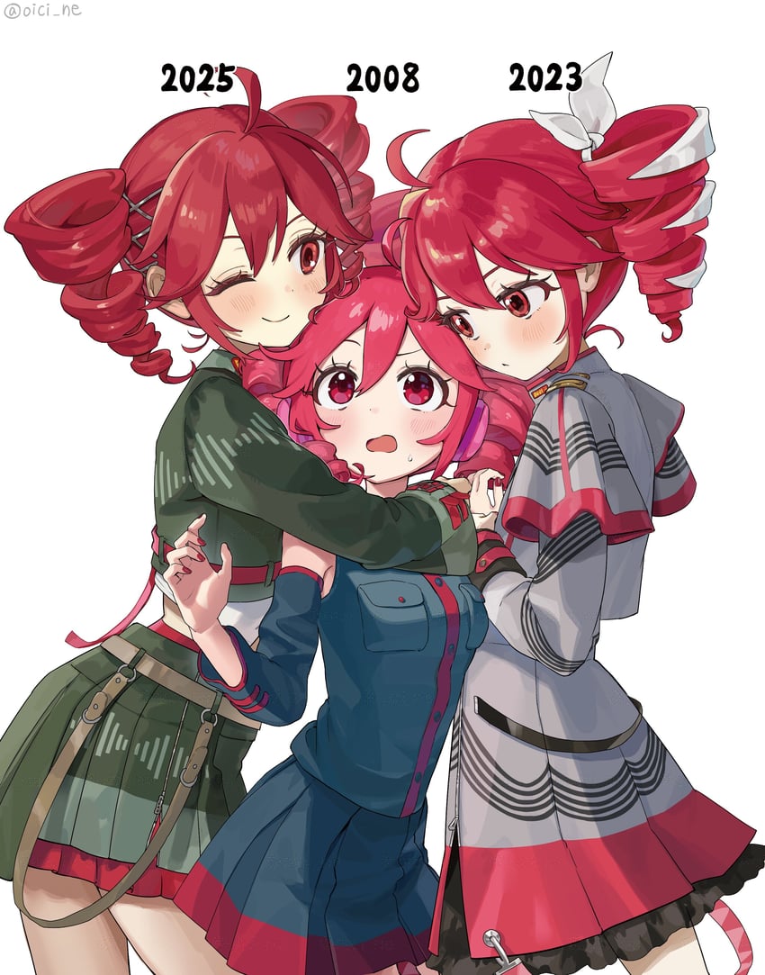 kasane teto (utau and 2 more) drawn by oici_ne