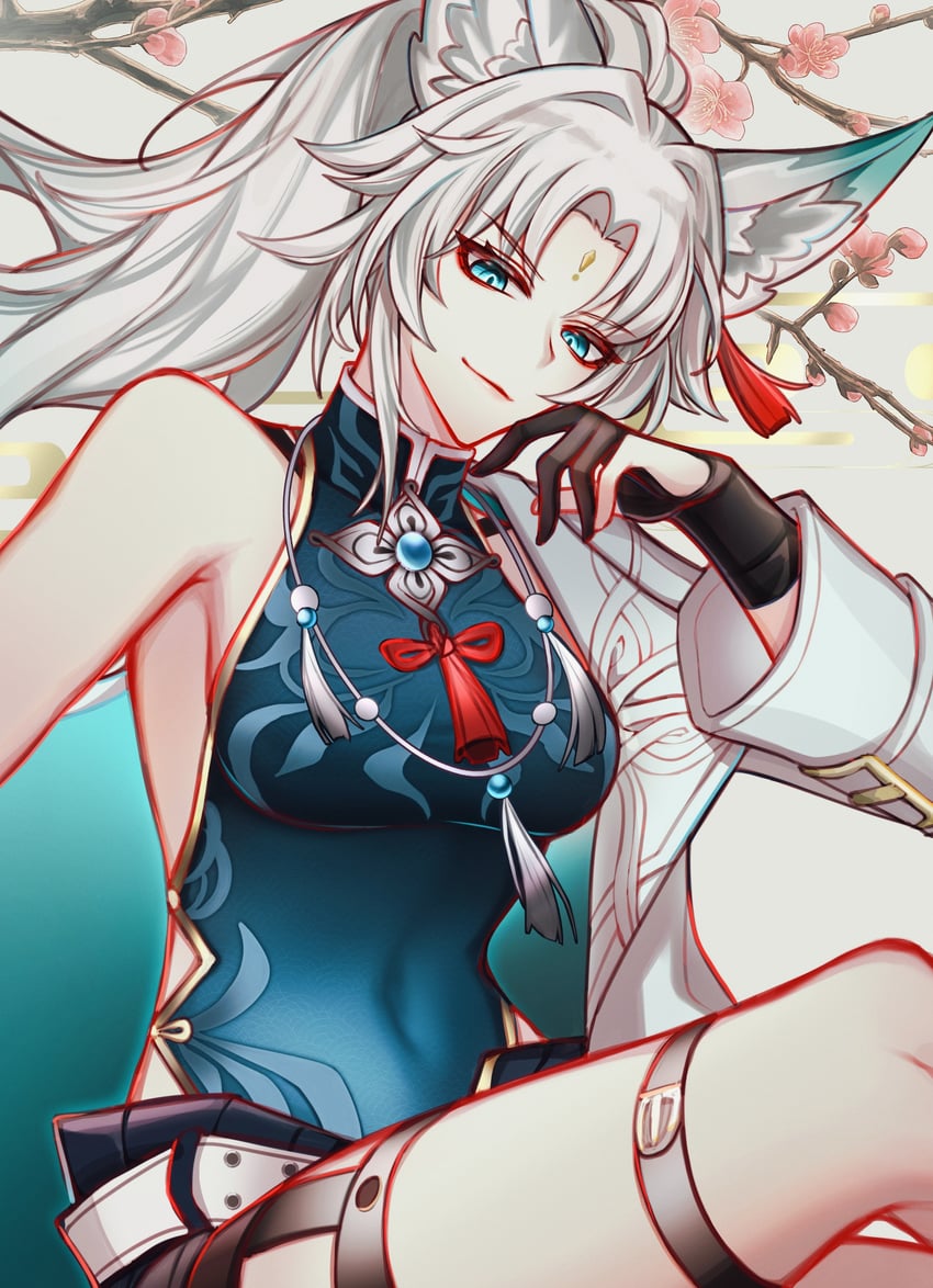 feixiao (honkai and 1 more) drawn by charlie_purrito