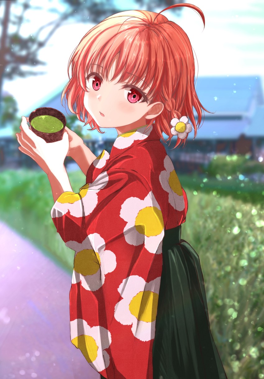takami chika (love live! and 1 more) drawn by fushimi_asuha