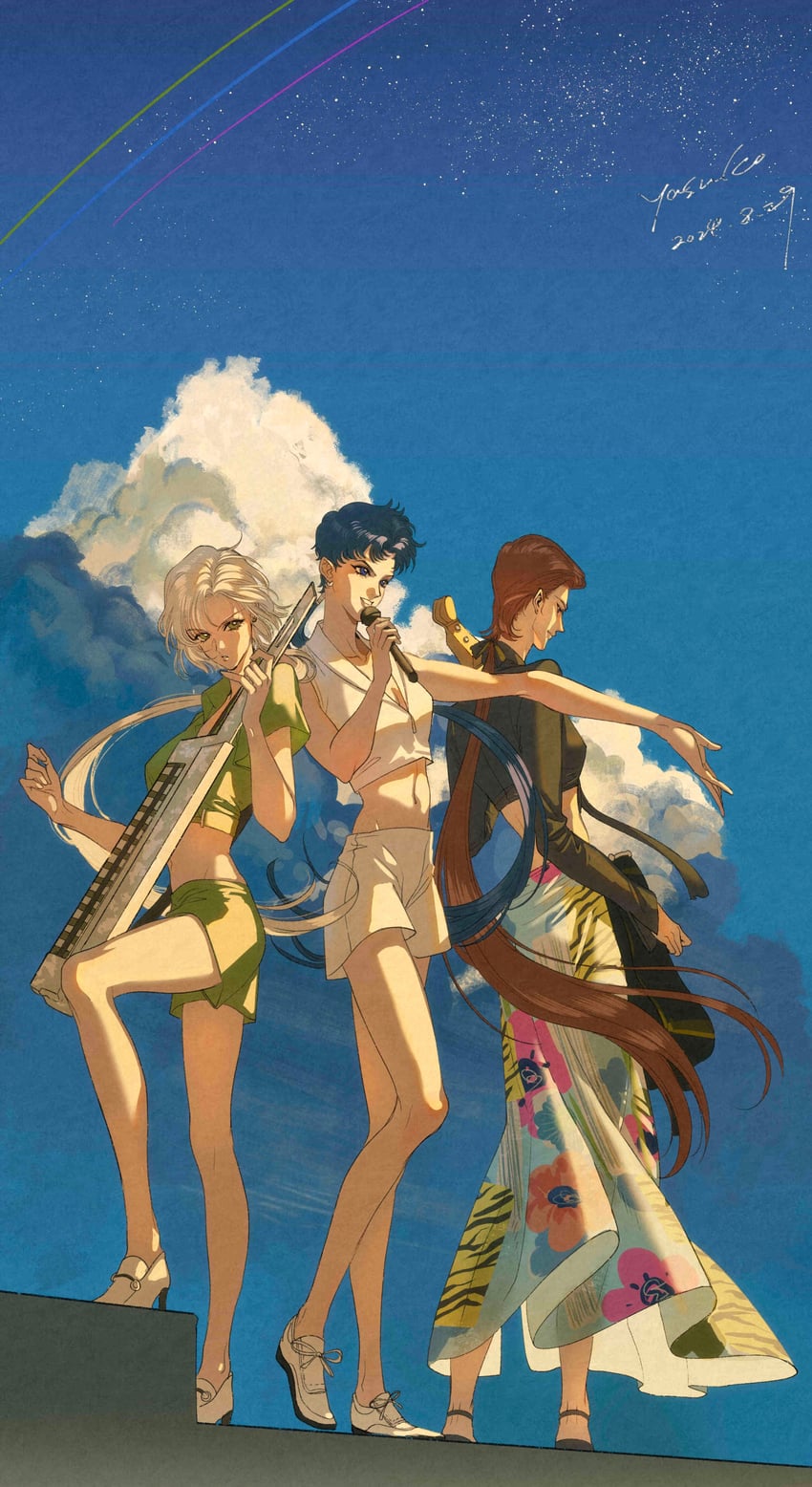 seiya kou, yaten kou, and taiki kou (bishoujo senshi sailor moon and 1 more) drawn by koyasuyasuko12