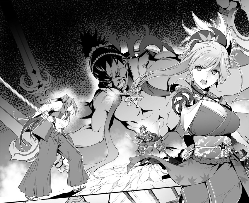 miyamoto musashi and sasaki kojirou (fate and 1 more) drawn by yoshiki360