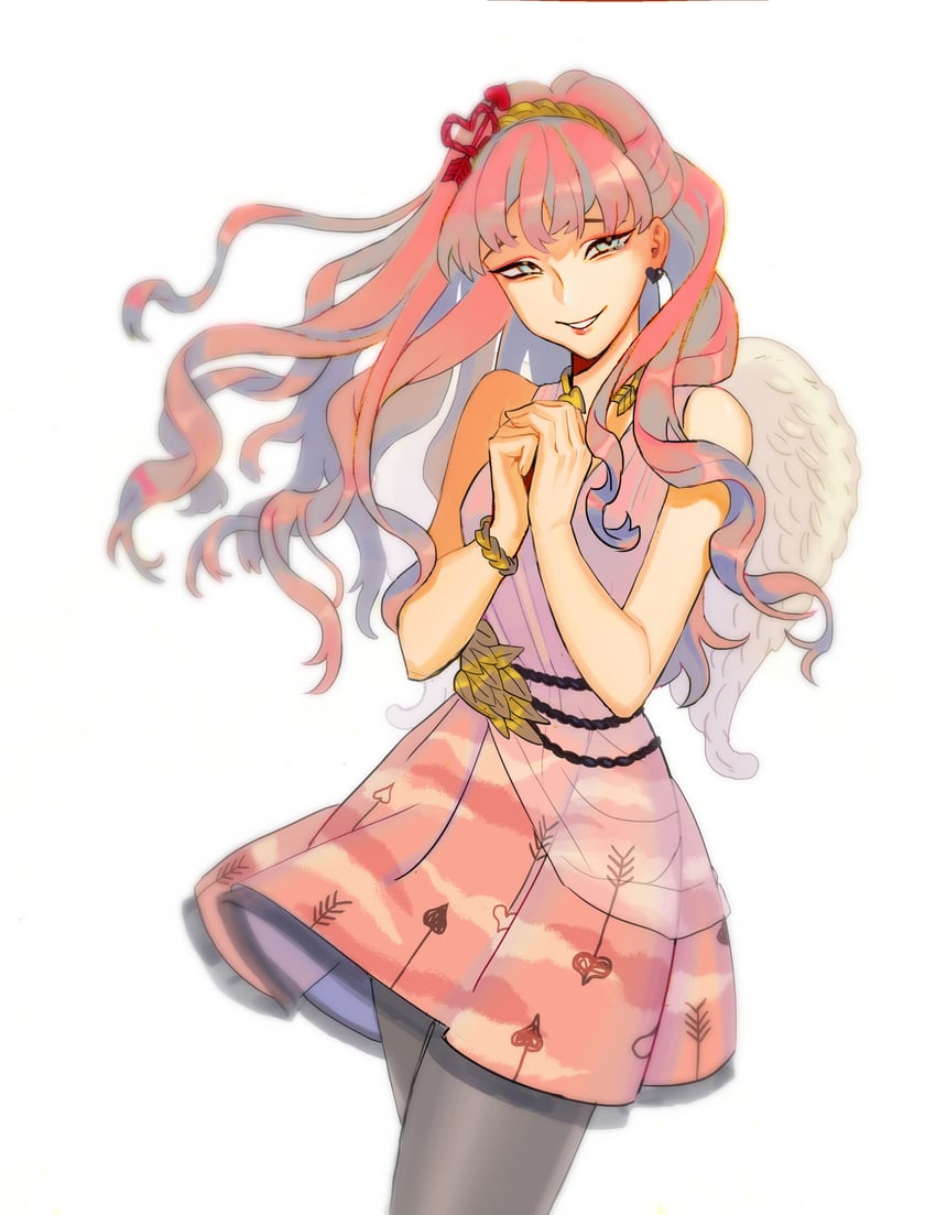 chariclo arganthone cupid (monster high and 1 more) drawn by wolegetou