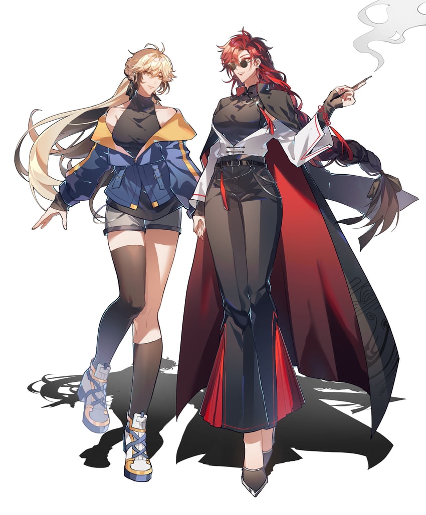 xia fei and xiao weiying (shiguang dailiren) drawn by lalalalala233www