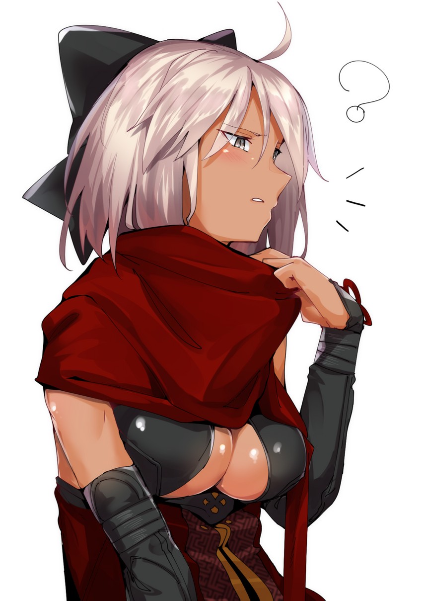 okita souji and okita souji alter (fate and 1 more) drawn by uno_ryoku