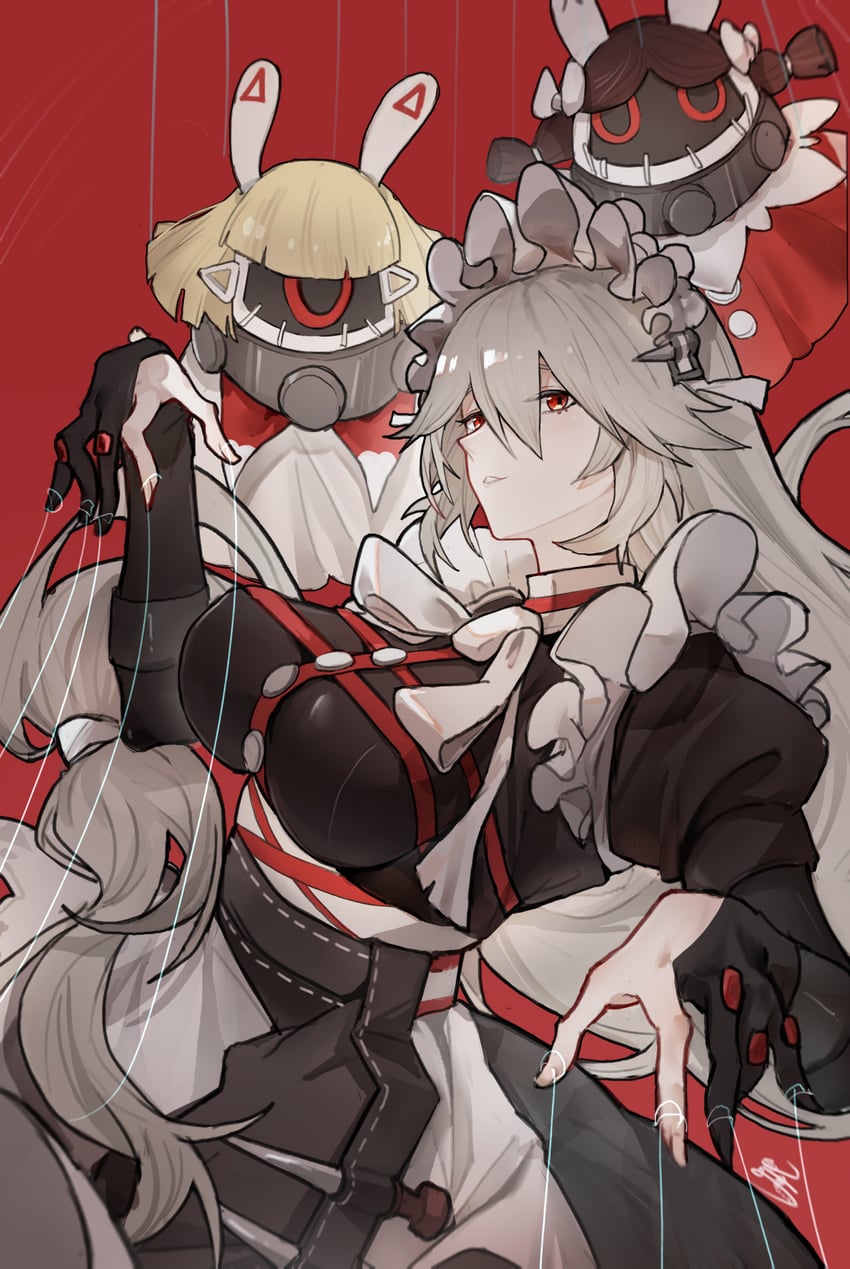alexandrina sebastiane, drusilla, and anastella (zenless zone zero) drawn by yisjhui