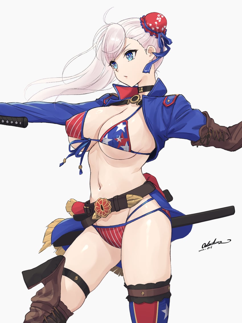 miyamoto musashi (fate and 1 more) drawn by odachu