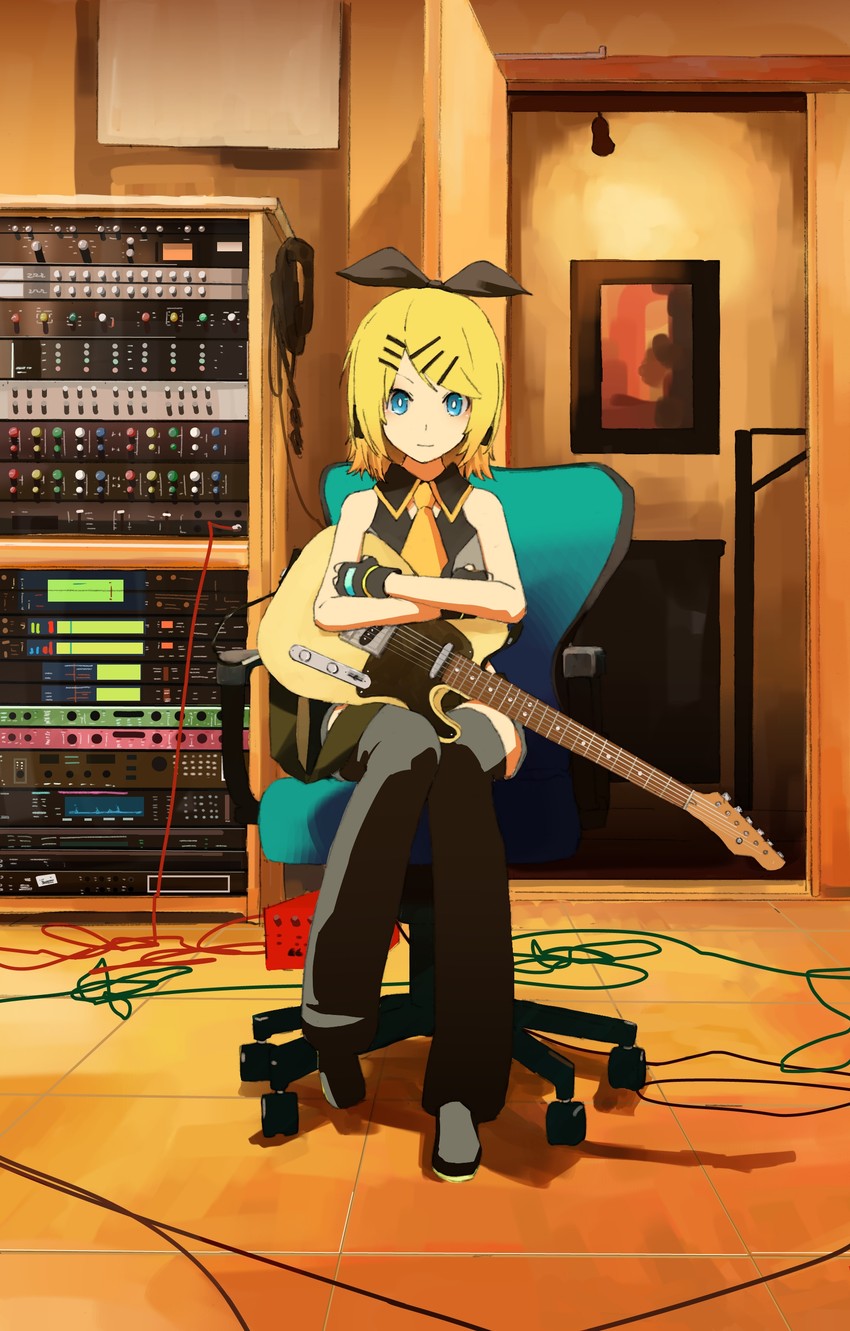kagamine rin (vocaloid and 1 more) drawn by d_futagosaikyou