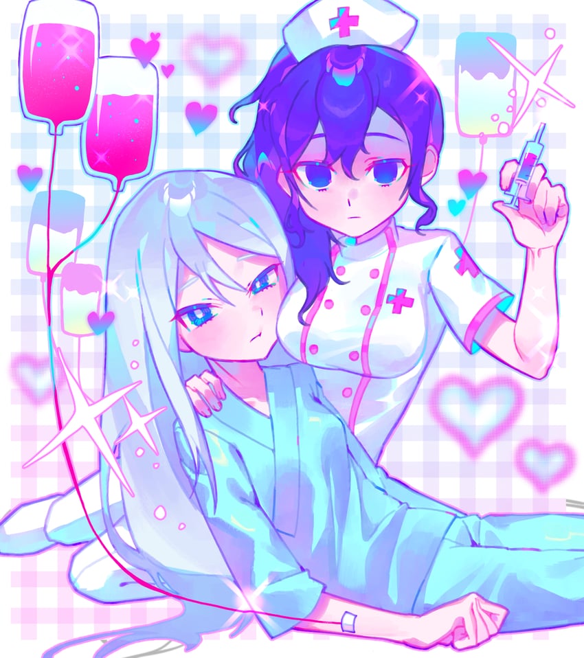 asahina mafuyu and yoisaki kanade (project sekai) drawn by iro_(mywife_sunny)