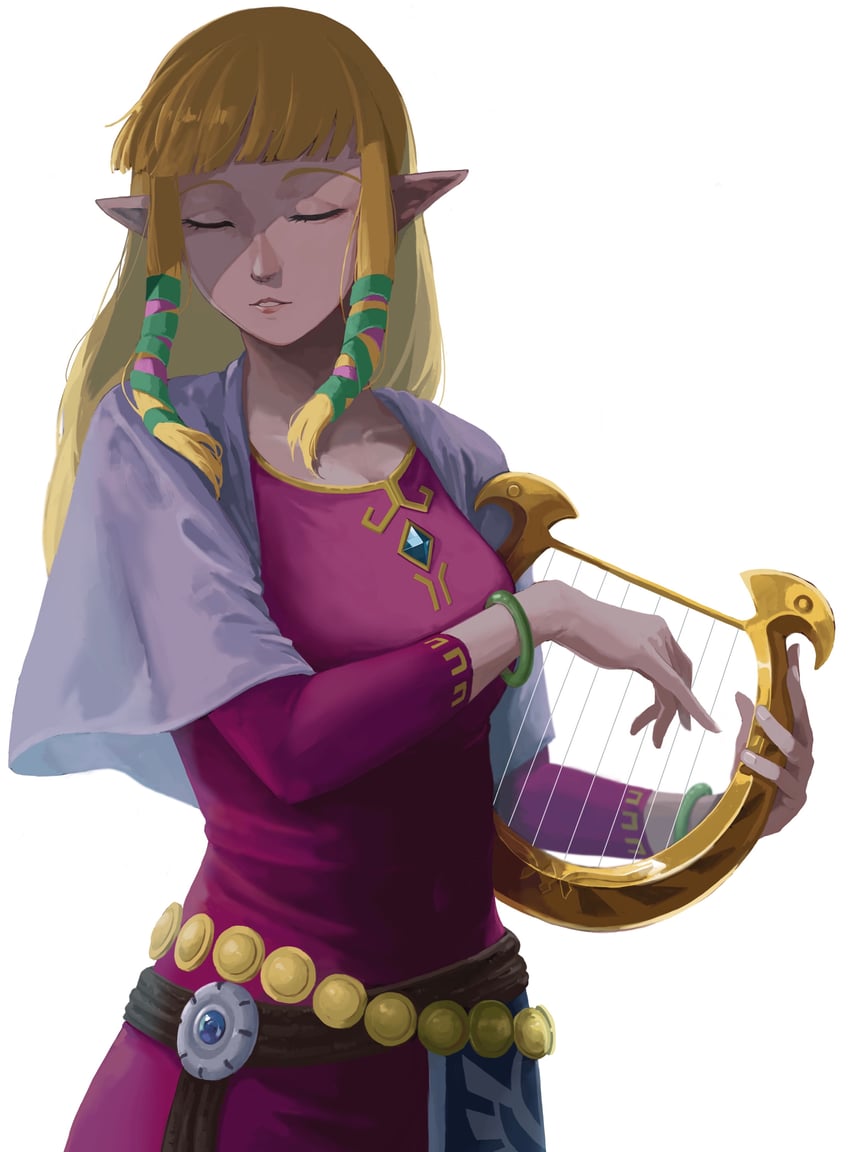 princess zelda (the legend of zelda and 1 more) drawn by otsubo_kiko